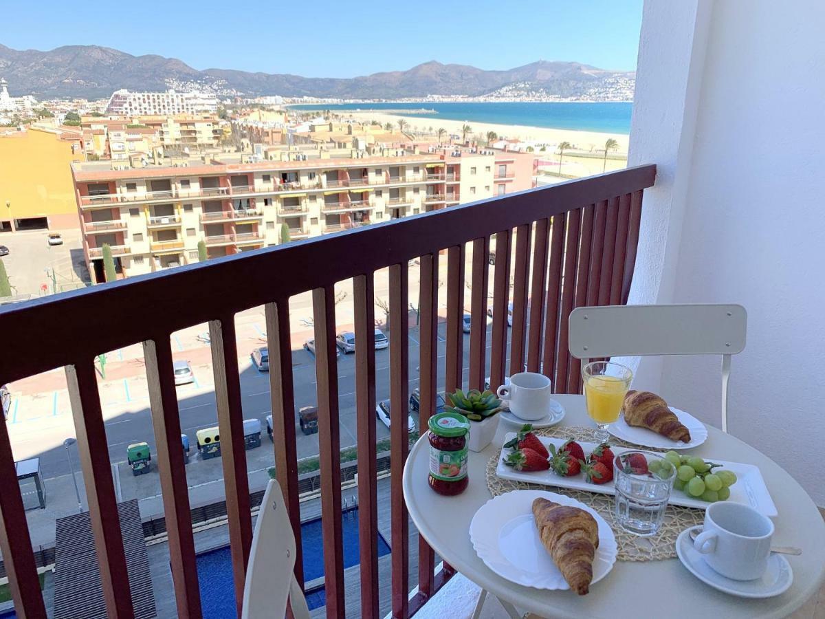 Apartamento 1ª Linea De Mar -Wifi- Aire Acondicionado エンプリアブラバ エクステリア 写真